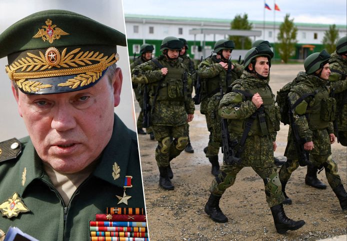 Valery Gerasimov, de nieuwe opperbevelhebber van het Russische leger.