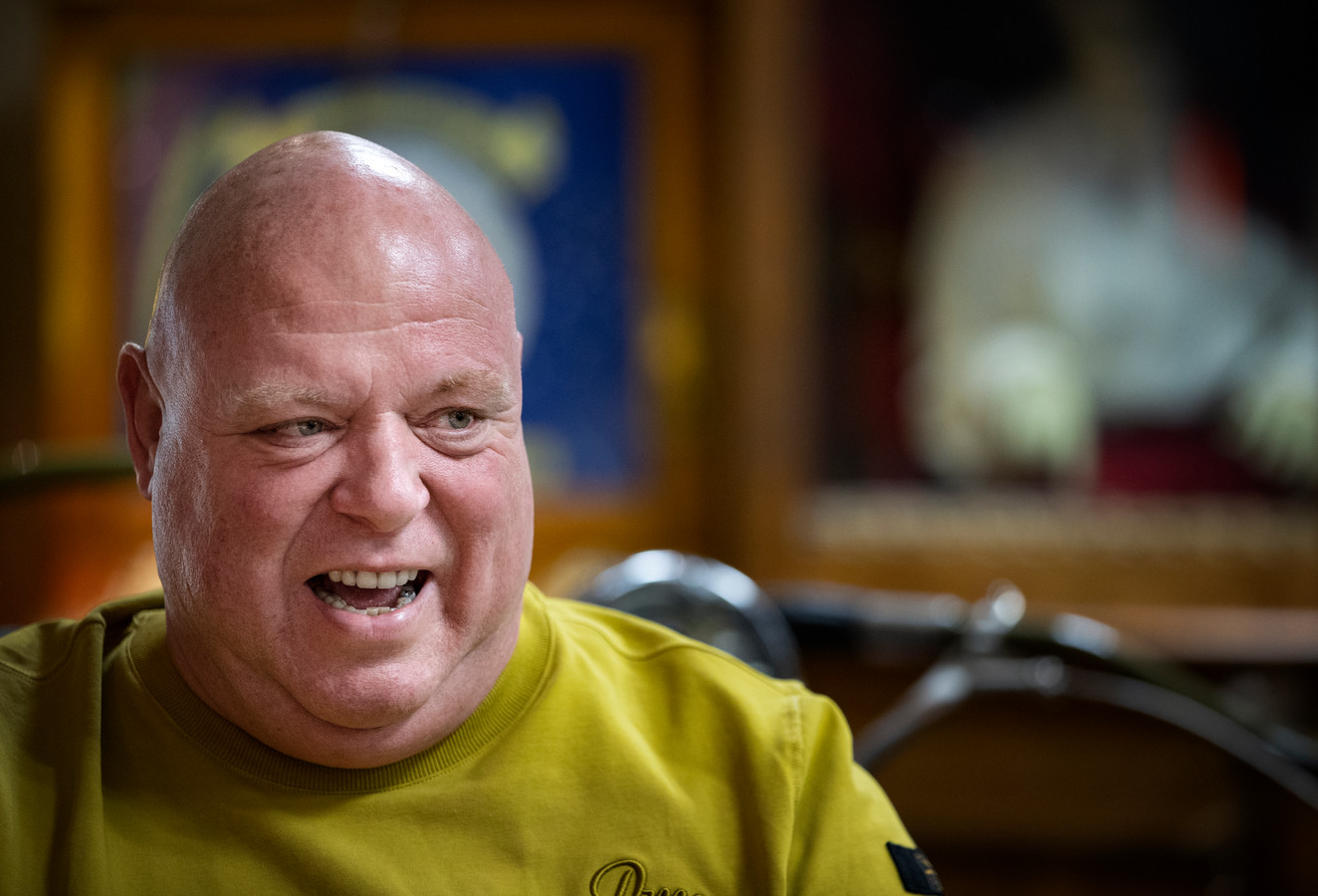 Peter Gillis op de vlucht met Rob Geus Foto ed.nl