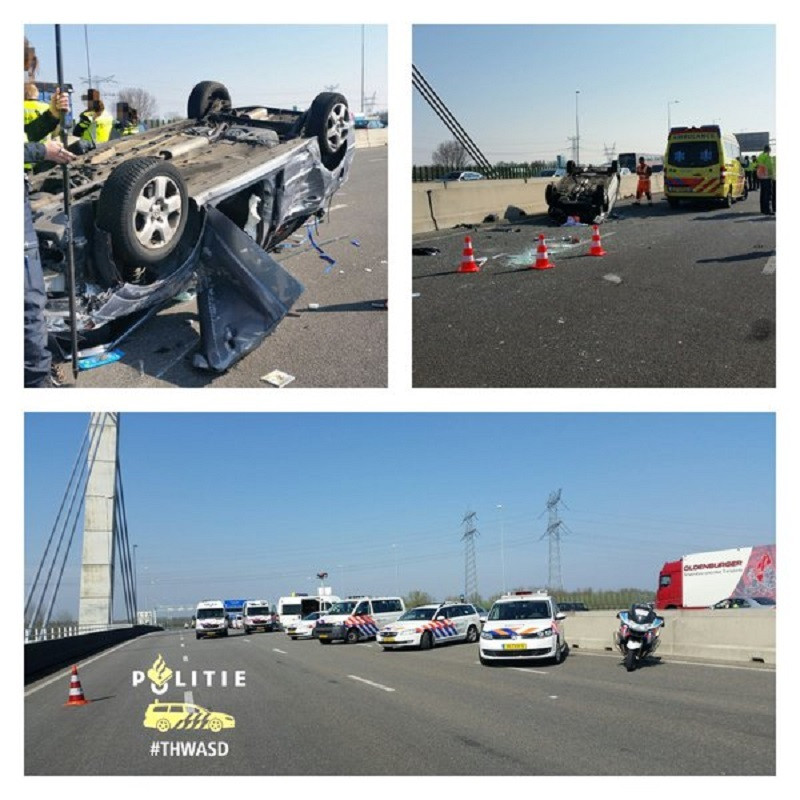 a1 weer open na zwaar ongeluk bij diemen foto gelderlander nl