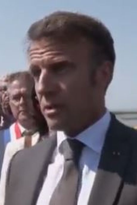 “Du clapotis”, “des bulles de savon”: la prise de parole étonnante d’Emmanuel Macron
