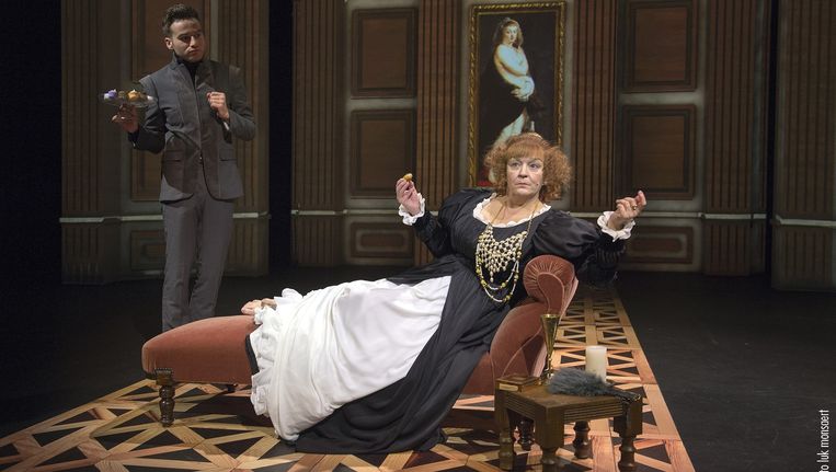 Anne Mie Gils in 'De Muze van Rubens'. Beeld Luk Monsaert