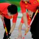 Chinese curlingspeler ontslagen om Amerikaanse pet