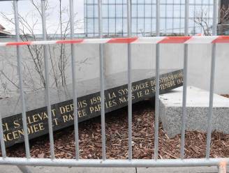 Joodse herdenkingssteen in Straatsburg beschadigd door verstrooide (?) chauffeur, geen antisemitische daad