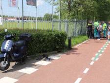 Scooterrijder valt en raakt gewond in Waalwijk