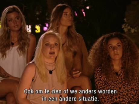 ‘Huismussen’ Laura en Roger worden aangesproken op gedrag in Temptation Island