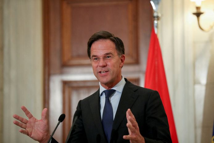 Nederlands premier Mark Rutte.