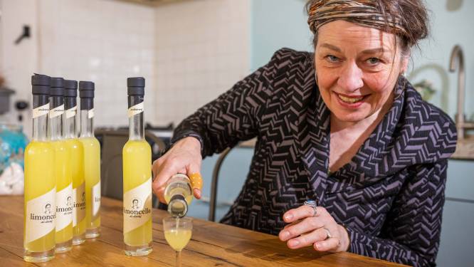 Gerdy is dol op limoncello, maar heeft diabetes; Daarom brouwde ze een suikervrije variant

     