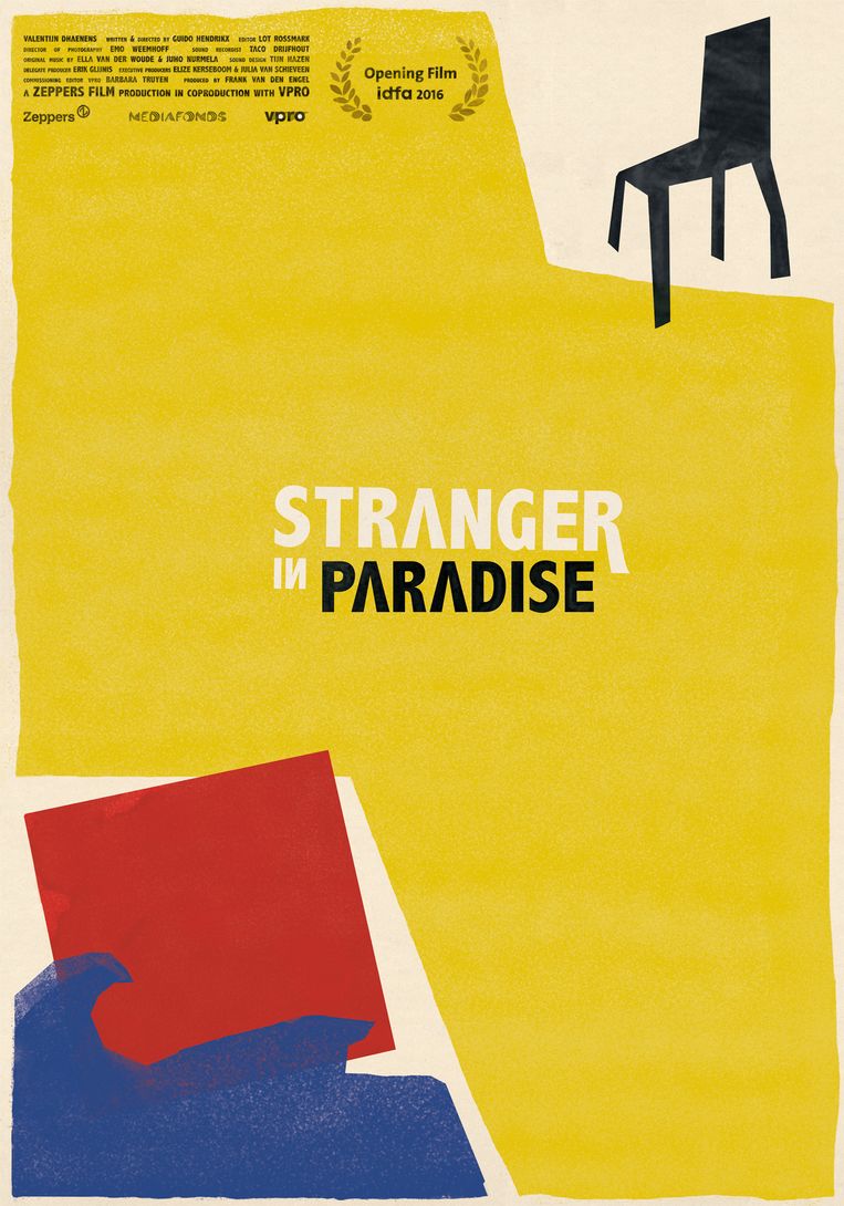 Poster 'Stranger in Paradise' Beeld RV