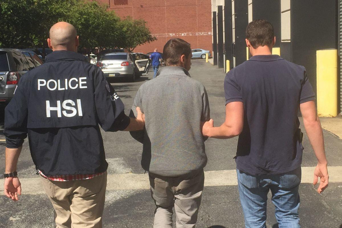 Vincent Simonon, le jour de son arrestation aux États-Unis.