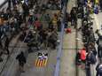 Eén jaar na het referendum: demonstranten bezetten Catalaanse sporen en snelwegen 