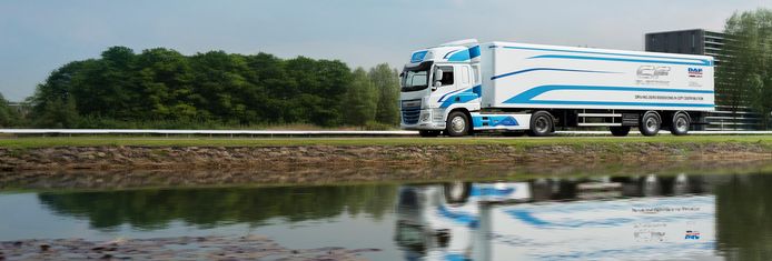 Elektrische truck van DAF.