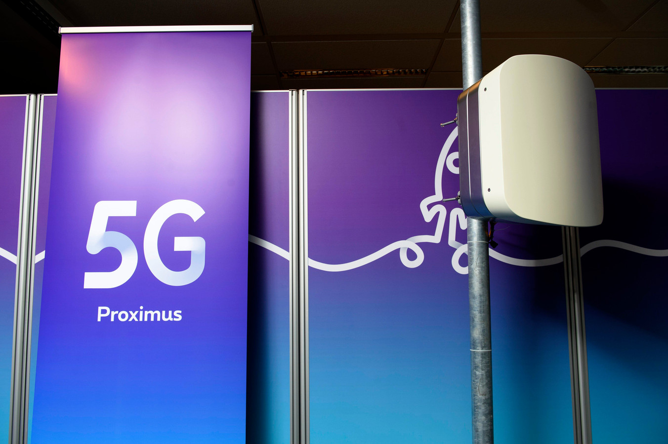 Proximus a activé la technologie 5G à plusieurs endroits près d'Anvers, de Gand et de Haasrode.