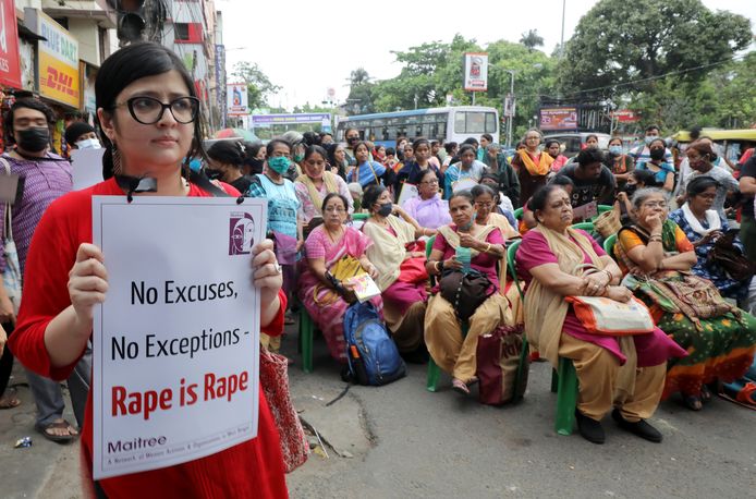 Volgens de laatste gegevens worden in India jaarlijks zowat 28.000 verkrachtingen gemeld, mogelijk maar het topje van de ijsberg.