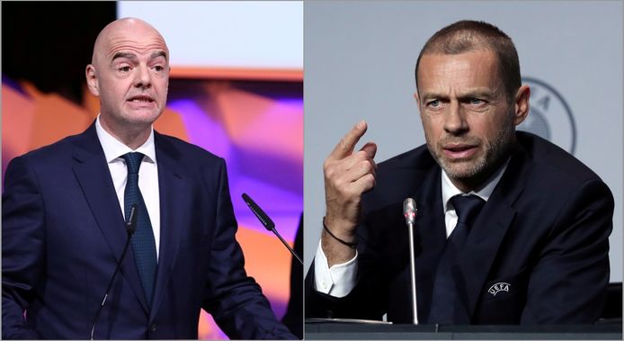 Wat met EK 2020? De UEFA zit alvast op ramkoers met FIFA in machtsstrijd om miljarden euro’s