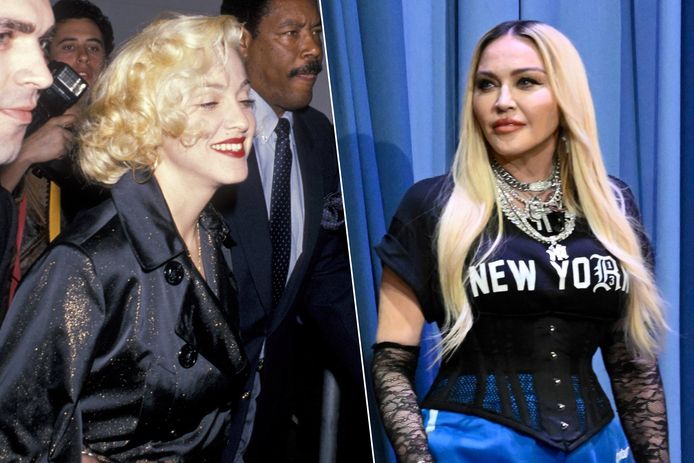 Madonna in 1989 en Madonna nu