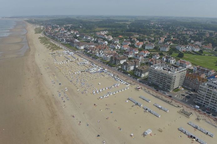 Strand in Knokke.