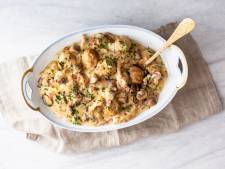 Restjes over van het kerstdiner? Maak dan deze ragout