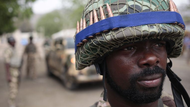 Een Nigerese soldaat. Beeld AP