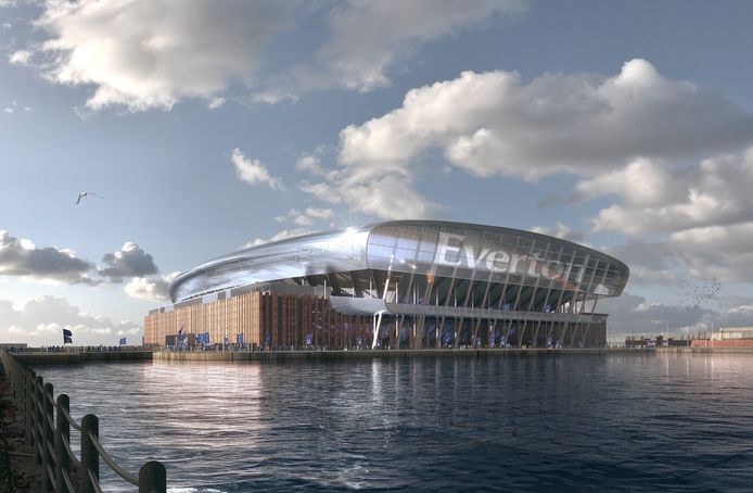 Everton Presenteert Plannen Voor Nieuw Stadion Aan Rivier Mersey Buitenlands Voetbal Ad Nl