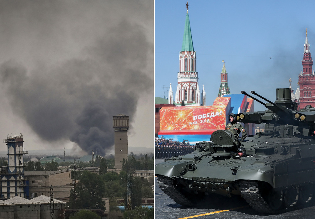 De Oekraïense stad Sjevjerodonetsk ligt zwaar onder vuur. Rusland zou bovendien terminator-tanks inzetten.