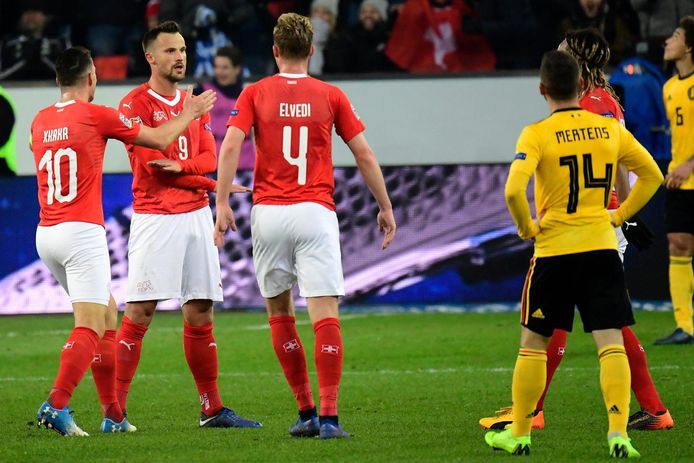 België werd net voor de halve finales verrassend uitgeschakeld door Zwitserland (5-2).
