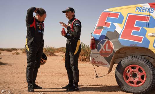 Koen en Pascal in de Dakar-rally