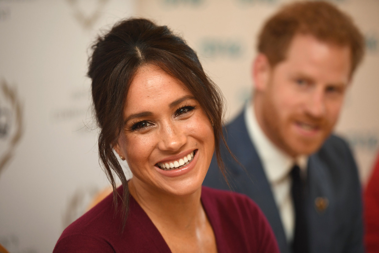 Meghan Markle en Prins Harry Beeld Getty Images