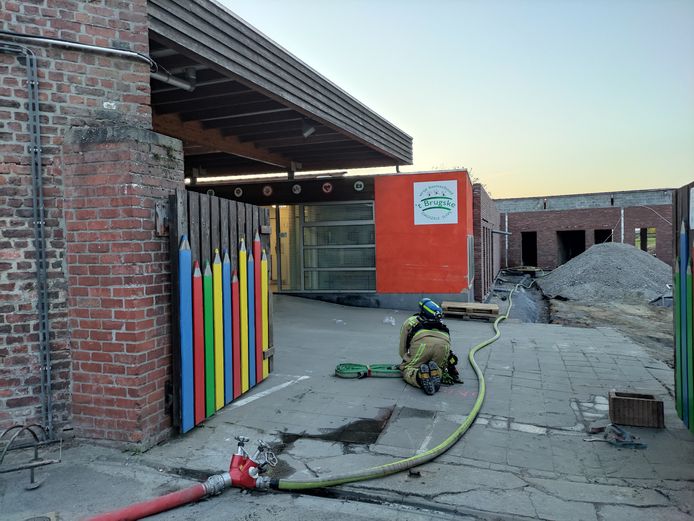 Het brandje was snel geblust