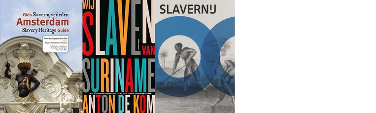 Gids slavernijverleden, Wij slaven van Suriname en Slavernij.  Beeld nvt