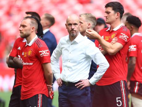 Teleurstelling bij Erik ten Hag na nederlaag in FA Cup-finale: ‘Natuurlijk doet dit pijn’
