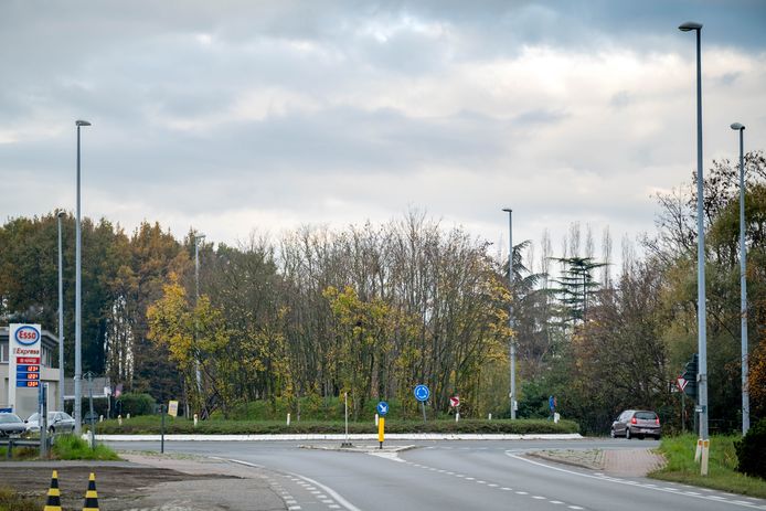 Archiefbeeld van het rondpunt Fabiola