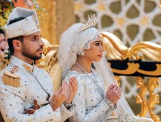 10 dagen feest, overladen met goud en diamanten: dochter van sultan van Brunei huwt met ‘mysterieuze buitenlander’