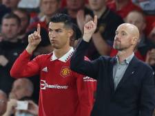 Erik ten Hag over bankzitter Cristiano Ronaldo: ‘Natuurlijk is hij pissed off als hij niet speelt’