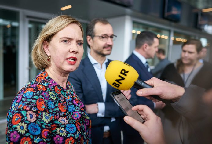 De Nederlandse Minister van Infrastructuur en Waterstaat Cora van Nieuwenhuizen.
