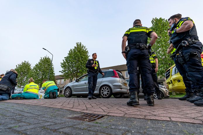 Een meisje raakte gewond bij een ongeluk in Oosterhout.