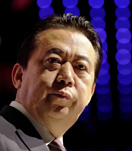 Aangehouden ex-Interpolbaas Meng door China verdacht van corruptie