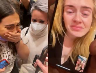 Verdrietige Adele videobelt met fans na afblazen Vegas-shows
