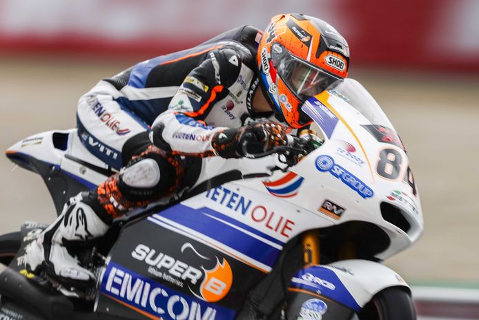 Zonta van den Goorbergh tijdens de training.