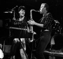 Bijna wekelijks te vinden: een van de Grote Drie: Sweet d'Buster, Herman Brood en zijn Wild Romance of Gruppo Sportivo. Hier twee van de drie, samen.
