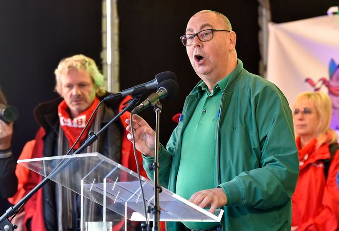 ACV-voorzitter Marc Leemans gaat met brugpensioen.