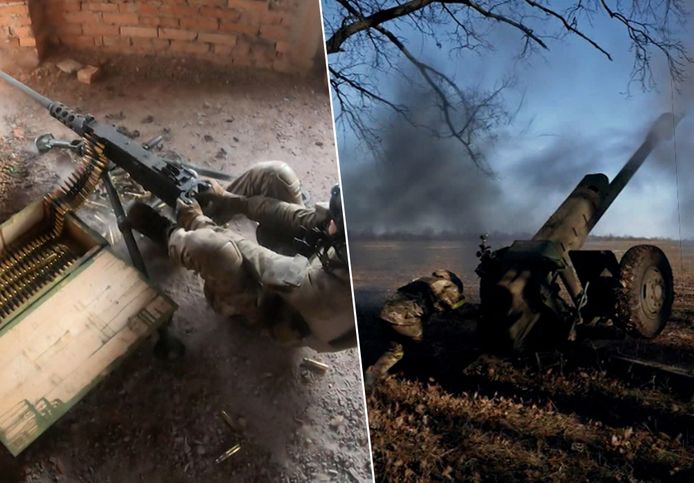 Oekraïense soldaten verdedigen 'de hel van Bachmoet'
