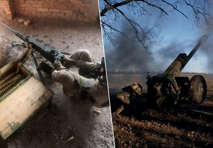 Beelden tonen hoe Oekraïense soldaten ‘de hel van Bachmoet’ verdedigen ...