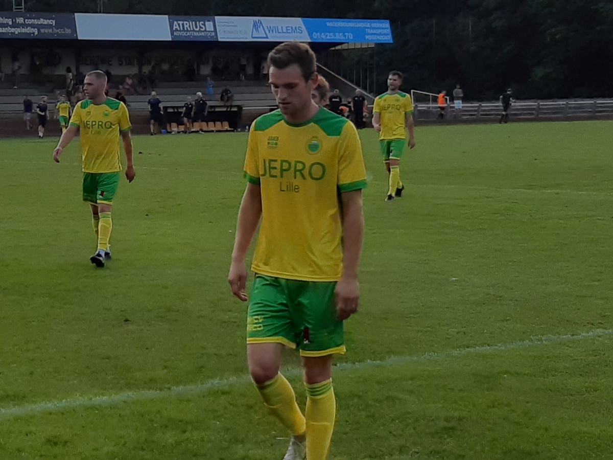 Trainer Kris De Backer na 21nederlaag van Lille in Diegem