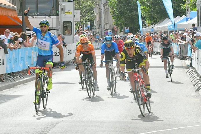 Vorig jaar won Andrea Pasqualon de Ronde van Luxemburg.
