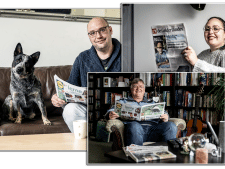 Deze mensen hebben geen geld voor de krant, maar mogen nu toch een jaar lang gratis De Gelderlander lezen: wat merken ze ervan?