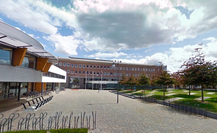 Het gemeentehuis van Veldhoven.
