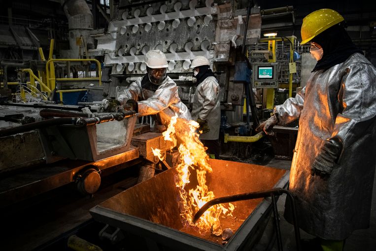 Pabrik aluminium Aldel di Delfzijl telah menghentikan produksinya karena mahalnya harga gas.  gambar HH