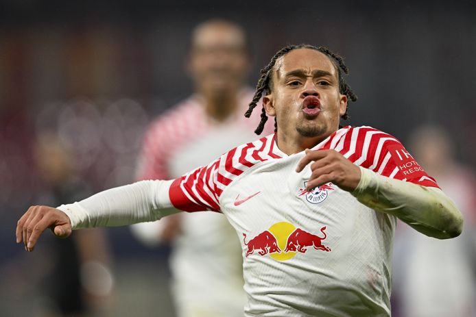 Xavi Simons is dicht bij overwintering in de Champions League met RB Leipzig.