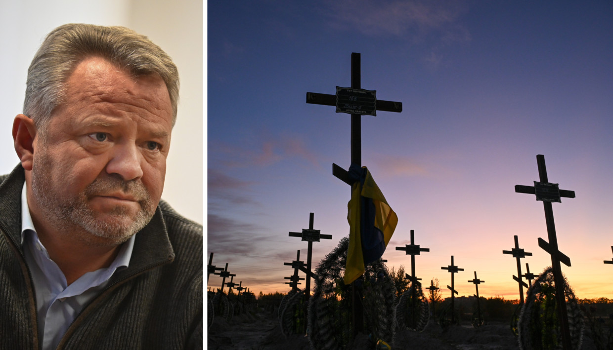 Tijdens de Russische bezetting van Boetsja, die zowat een maand duurde, kwamen honderden inwoners om het leven.  Beeld Stanislav Krupar