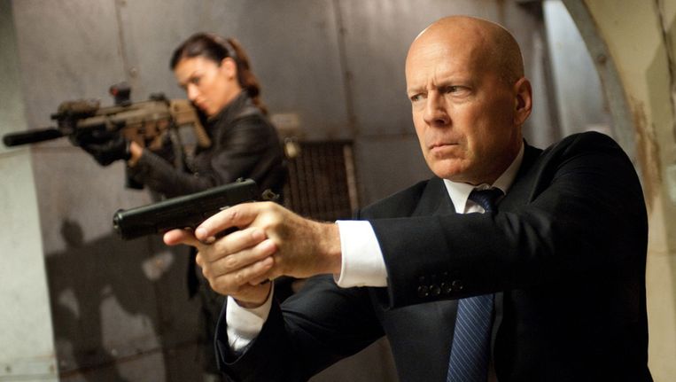 Adrianne Palicki en Bruce Willis in G.I. Joe: Retaliation. Beeld ap